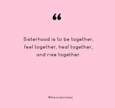 Sisterhood