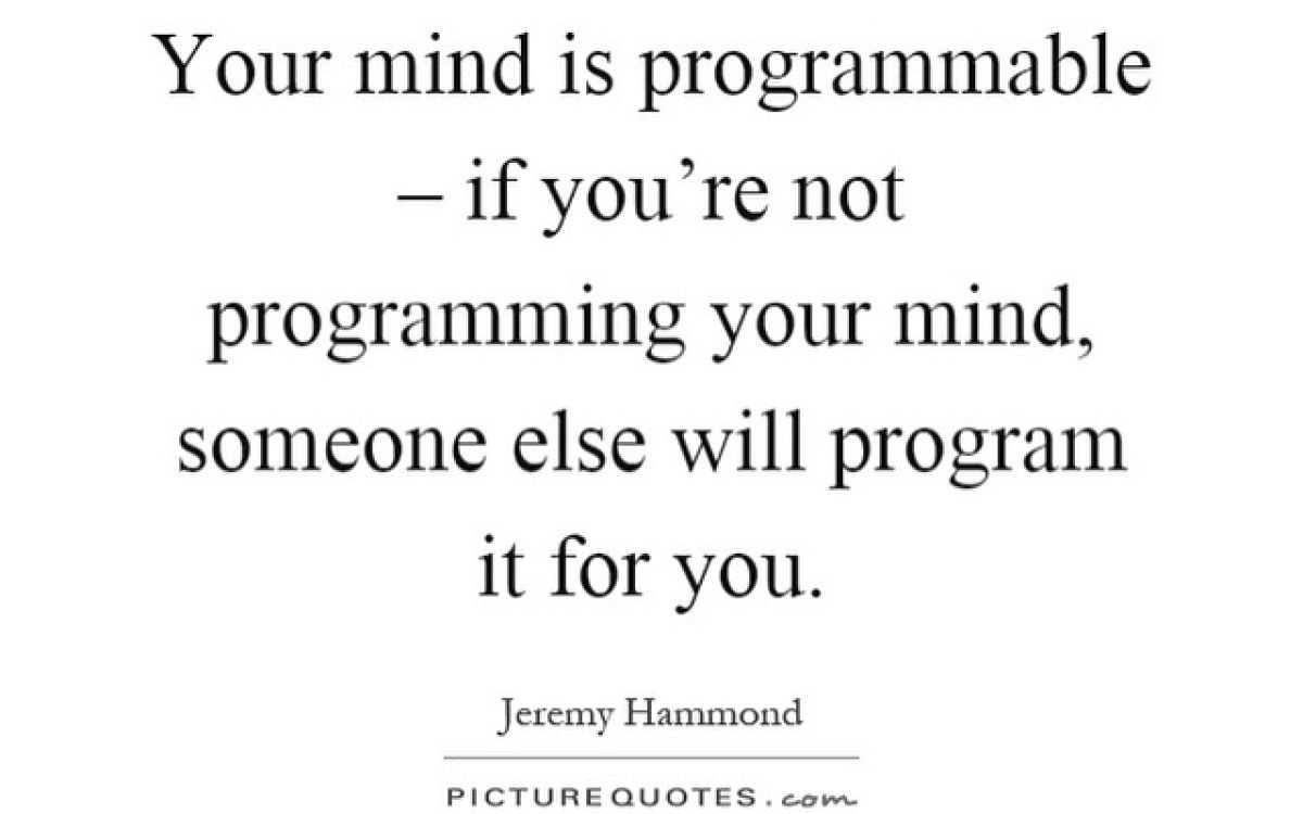 Changing the Algorithms of Your Mind