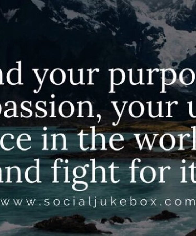 Finding Your Place in The World