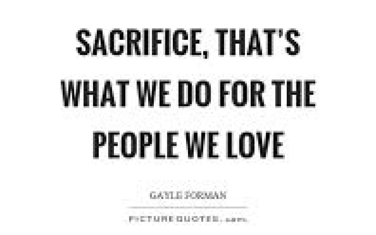 The Things We Do For Love